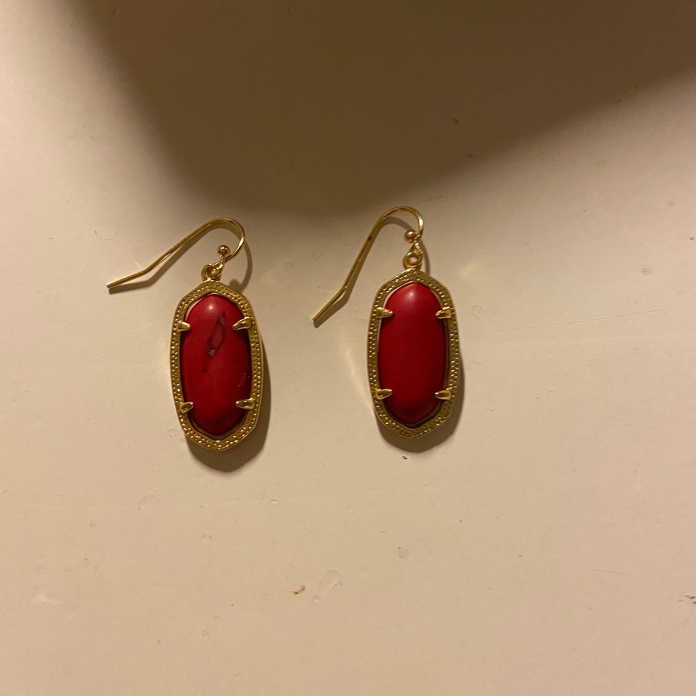 Kendra Scott red earings!!!